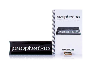 Sequential Prophet 10 Reissue Desktop Manual Extras