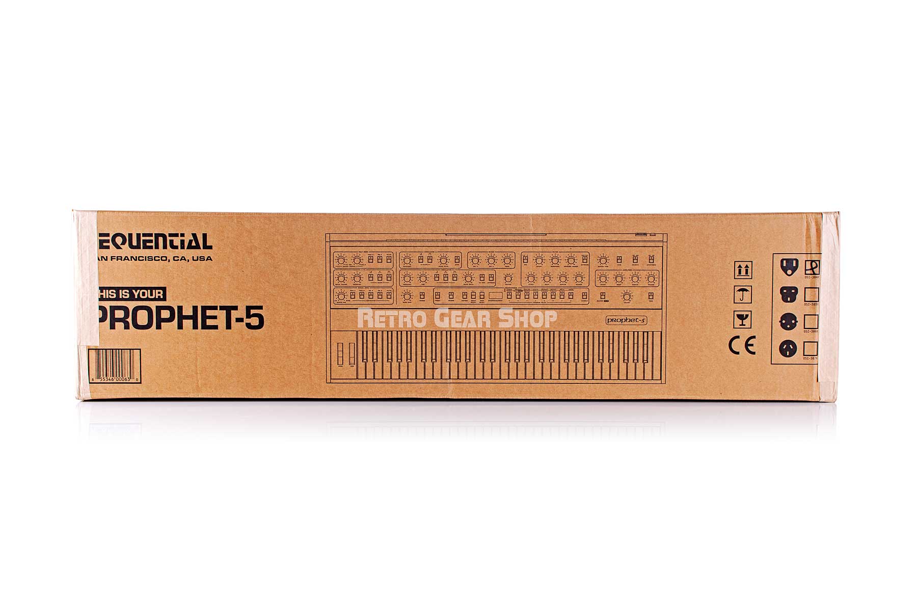 Sequential Circuits Prophet 5 Box