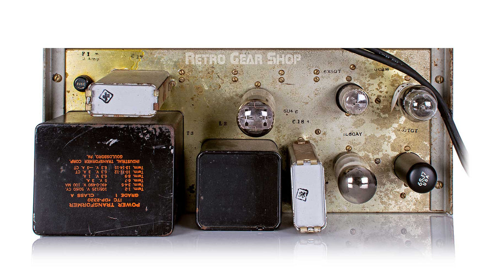 Signal Corps AF Amplifier AM-186A/FR Bottom Rear