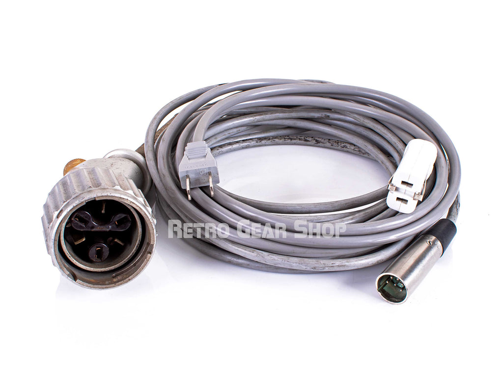 Telefunken Maihak BV30a Bottle Microphone + Neumann M-7 Capsule Rare Vintage Condenser Mic Connectors