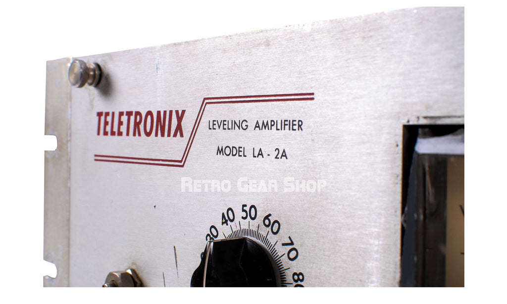 Teletronix LA-2A Leveling Amplifier Rare Vintage Analog Tube Compressor Limiter LA2A Universal Audio