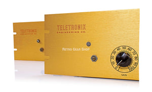 Universal Audio Teletronix Model LA-1 Custom Faceplates Pair Limiting Amplifier Compressor Vintage Rare
