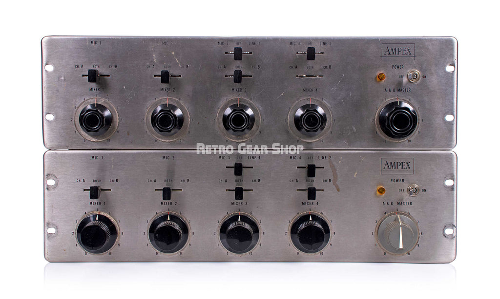 Tube Preamp Line Mixer Vintage Rare Pair