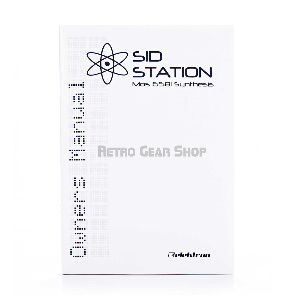 Elektron Sidstation Final Run Original Manual