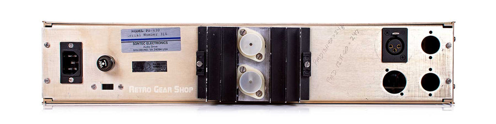 Sontec MES-430B Power Supply Rear