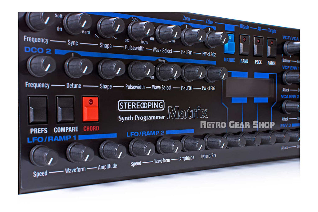 Stereoping Programmer Oberheim Matrix Knobs