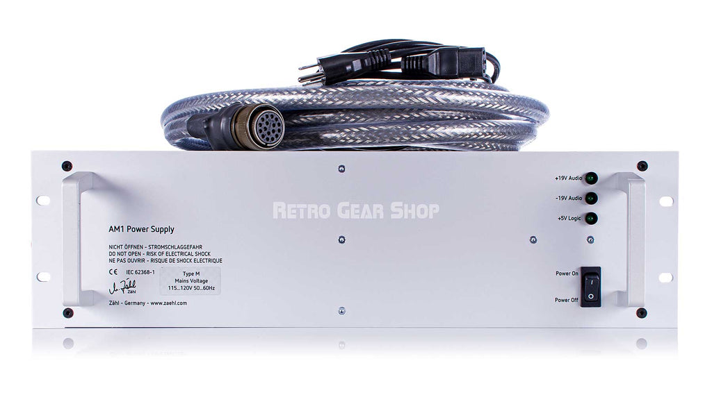 Zahl AM1 Mixing Recording Console Power Supply Front