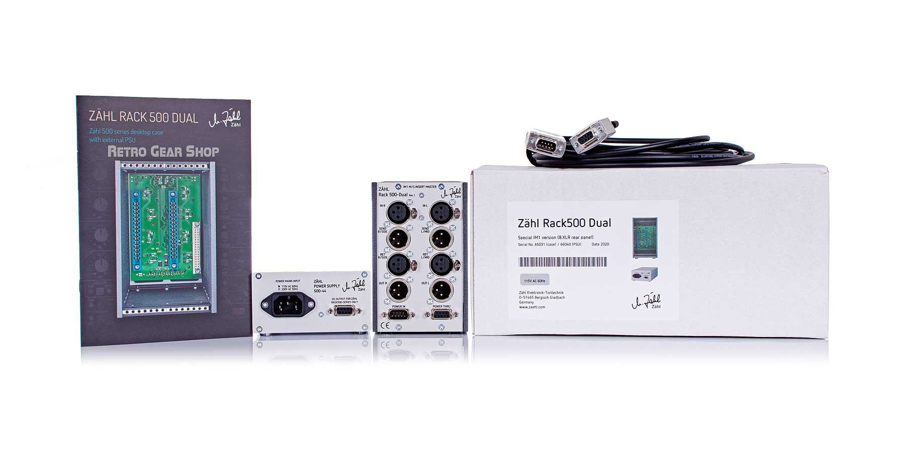 Zahl Rack-500 Dual Box Manual Cable Power Supply