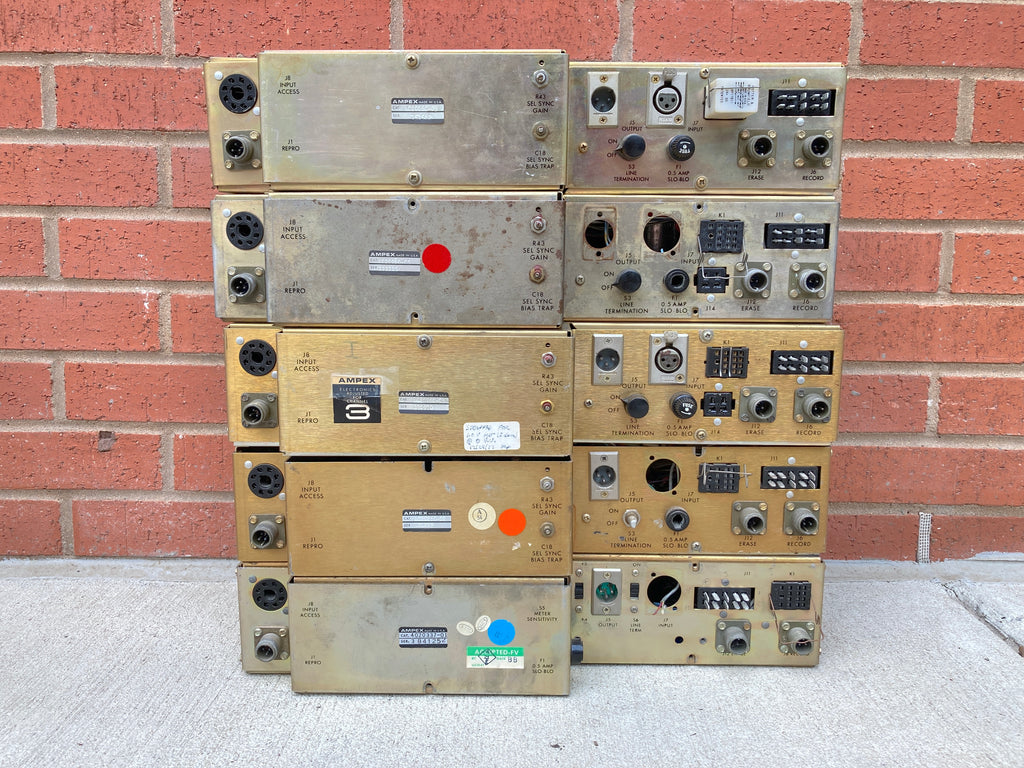 Ampex AG-440 Tape Machine Spares Modules Rear