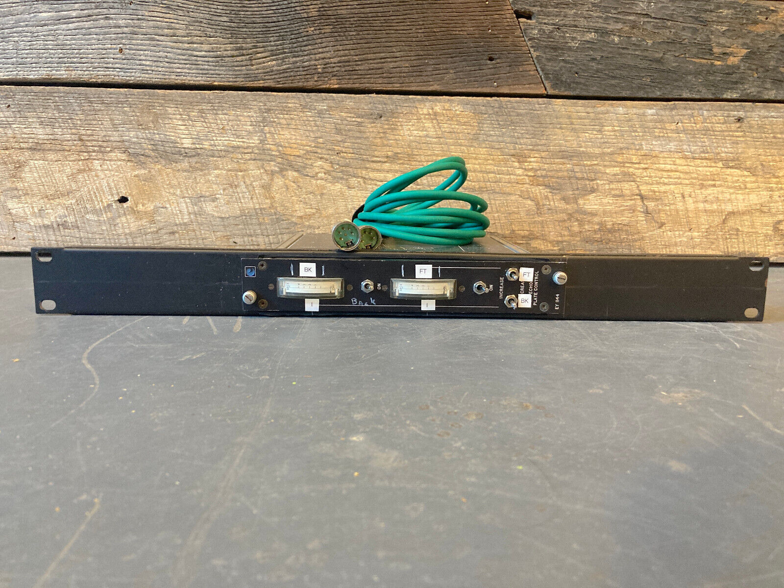 Ems Rack Reverb EMT 140 Stereo Tube Plate Reverb Rare Vintage Motor Remote – Retro Gear ...