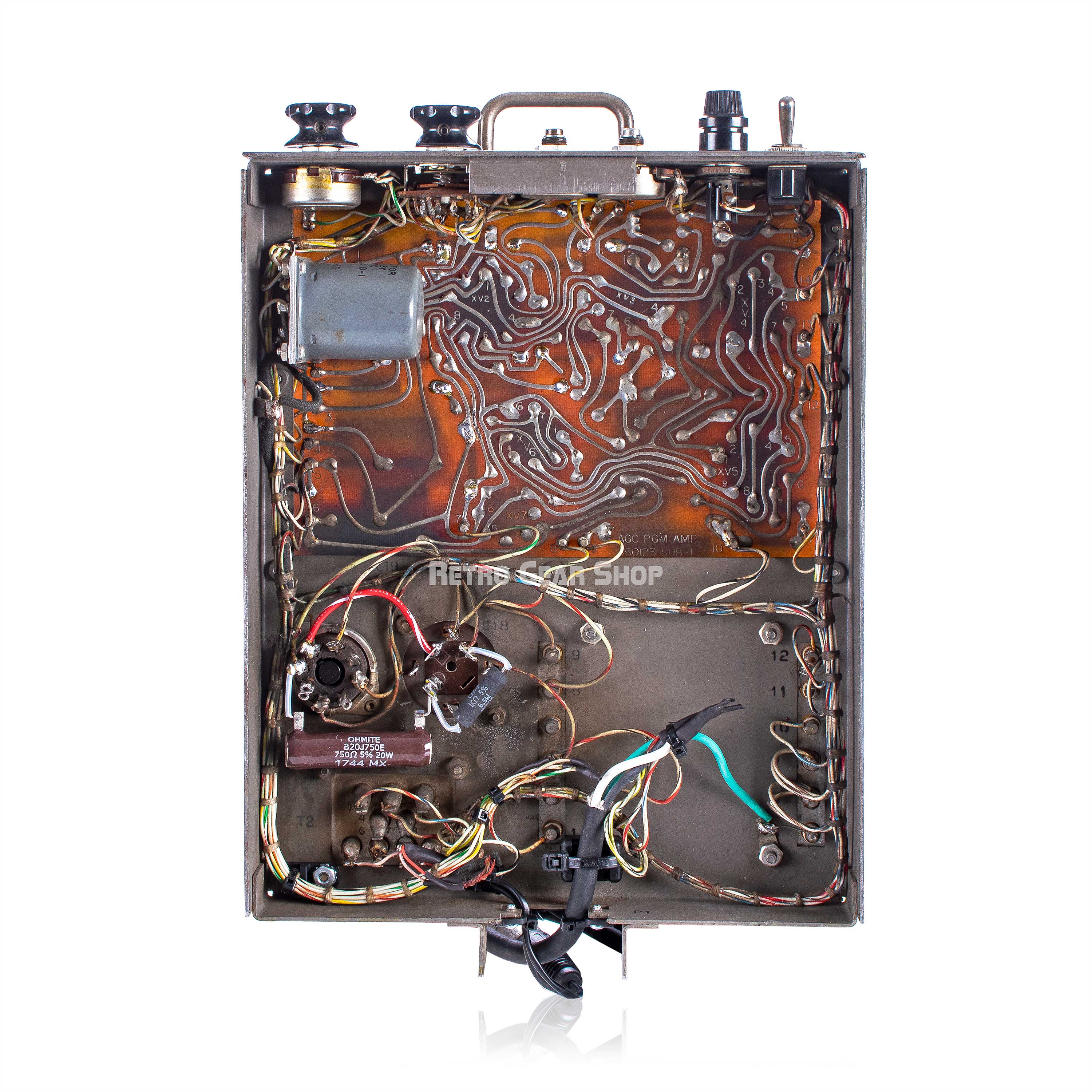 j*y様 RCA BA-55A ステレオプリアンプ RCA Type BA-25A AGC Program Amplifier Tube Compressor Vintage