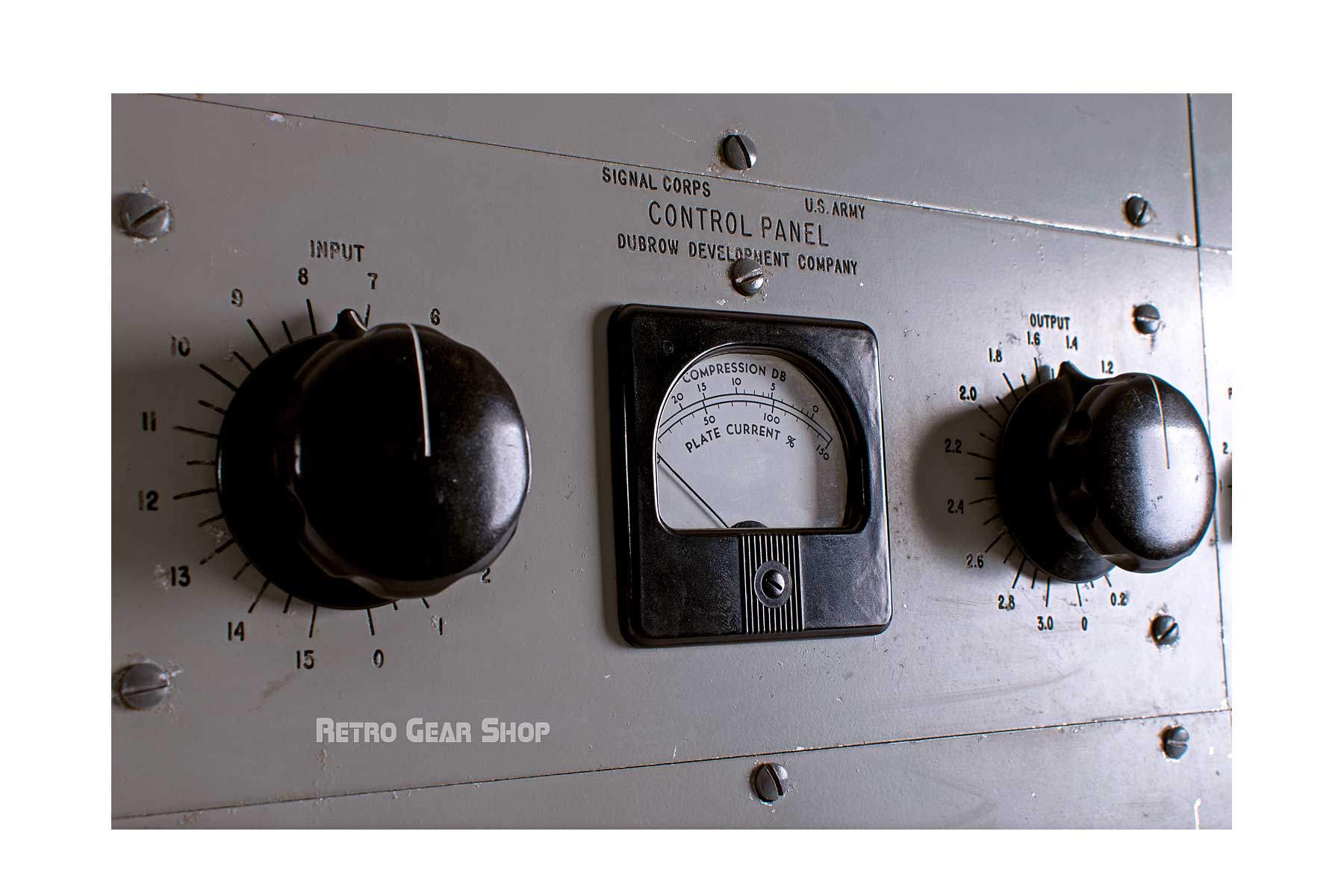 Signal Corps AF Amplifier AM-186A/FR Rare Vintage Tube Compressor Analog