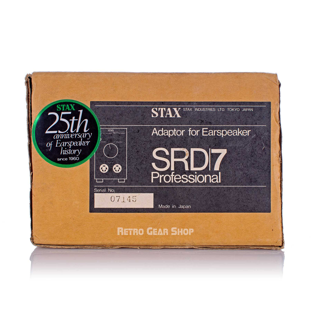 Stax SRD-7 Professional Adaptor for Earspeaker Original Box