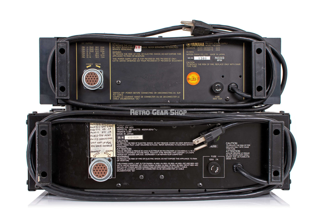 Yamaha PM-2000 PSU Rear