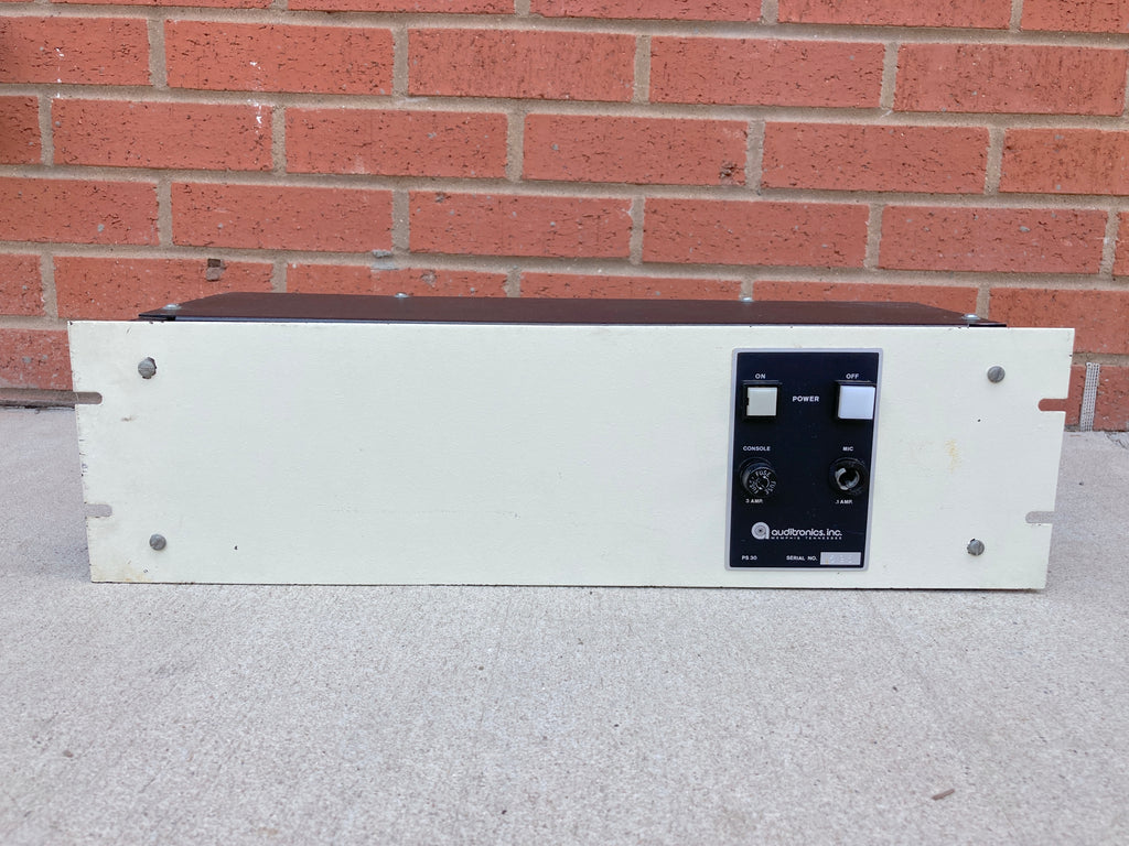 Auditronics Grandson 110A PSU Front