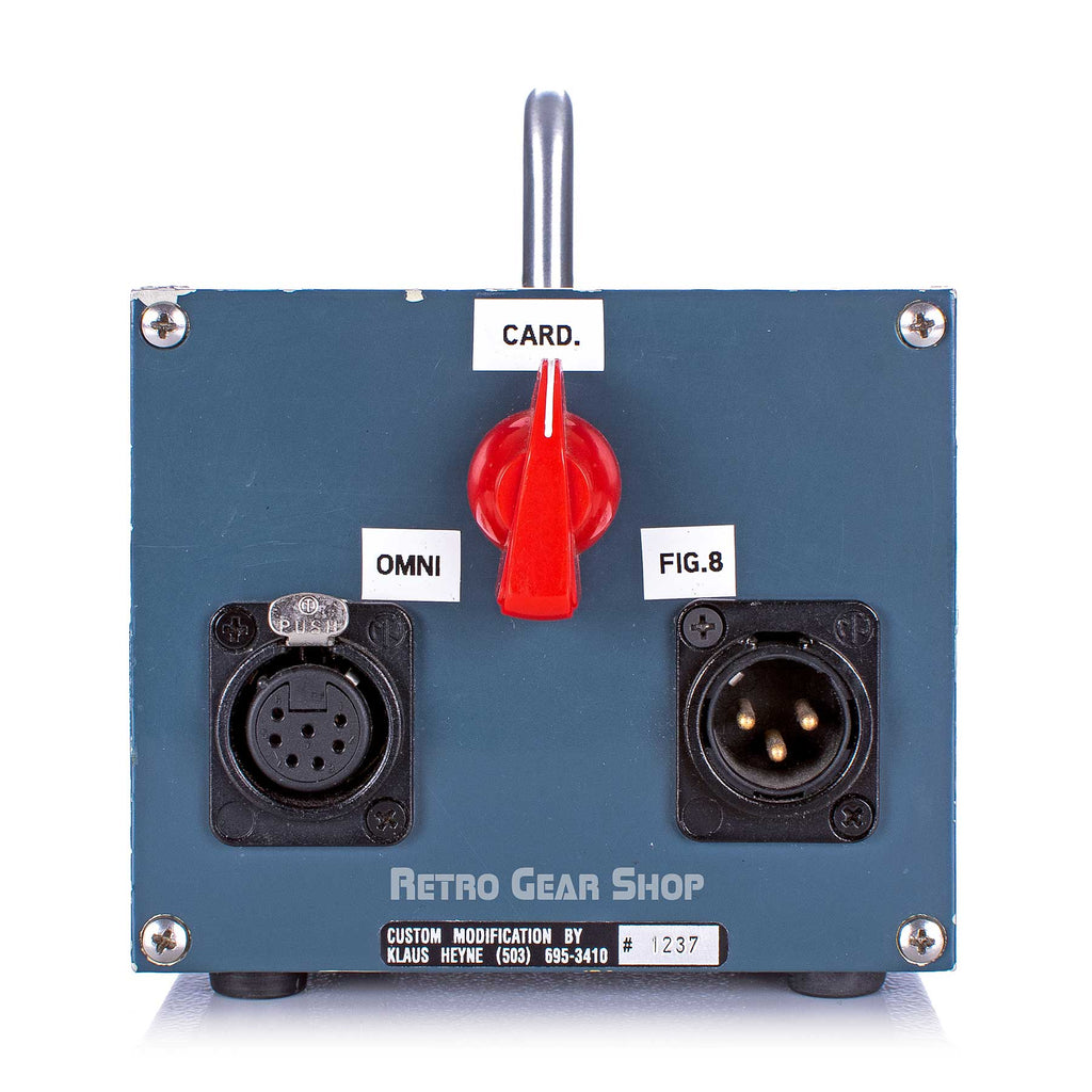 Klaus Heyne VM2 Microphone Custom Power Supply Front