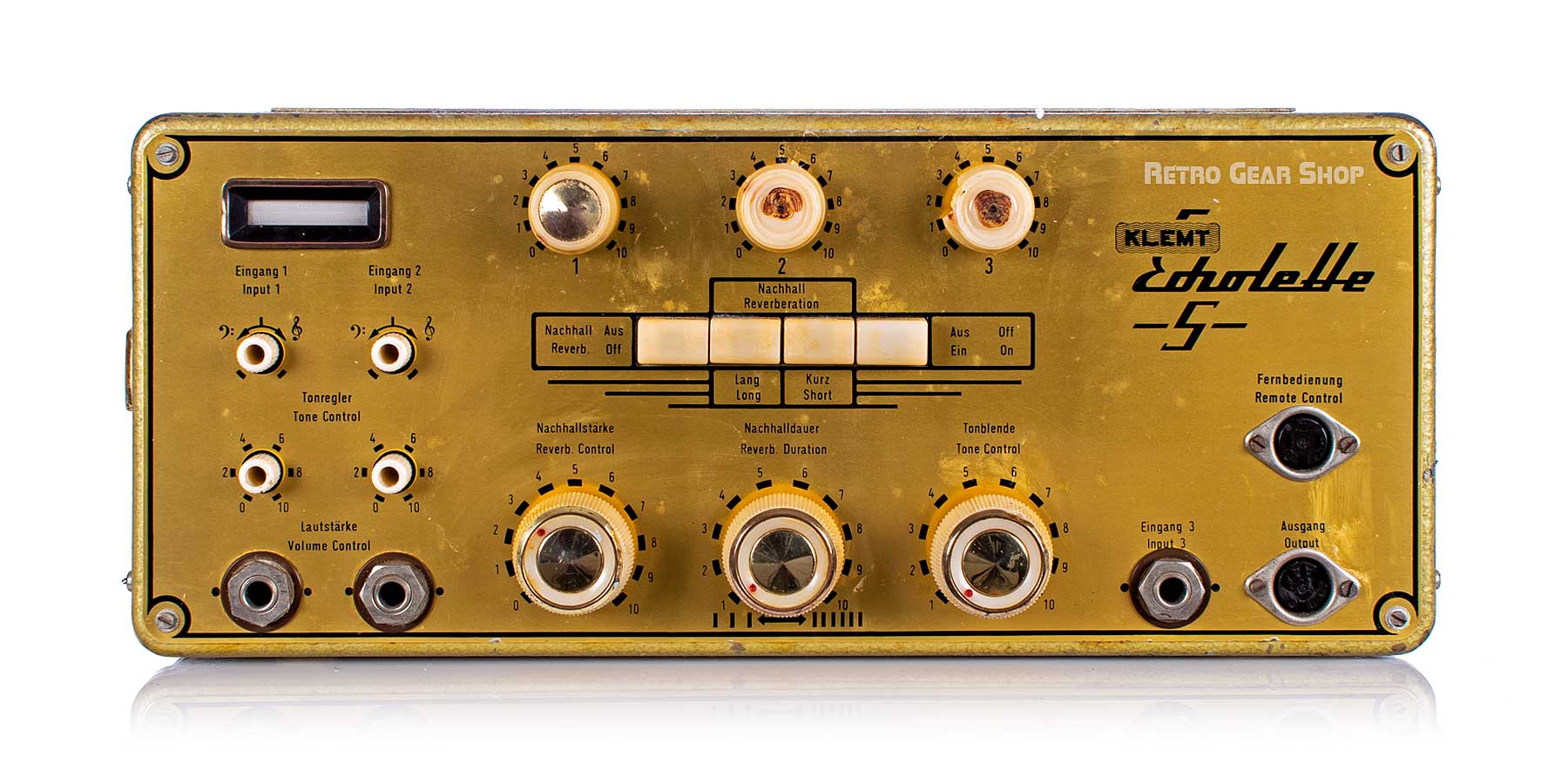 Klemt Echolette NG51 Tape Delay M100 Amp Transistor Tube Amp