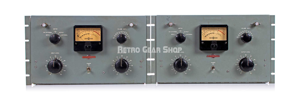 Collins 26U-1 Varimu Tube Compressor Peak Limiter Vintage Rare Stereo Pair