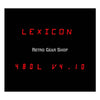 Lexicon 480L OS V4.10 Screen