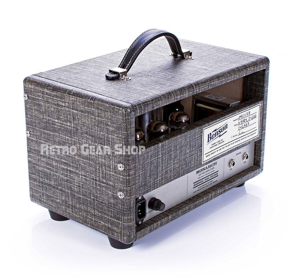 Benson Amps Monarch Head Night Moves Right Rear