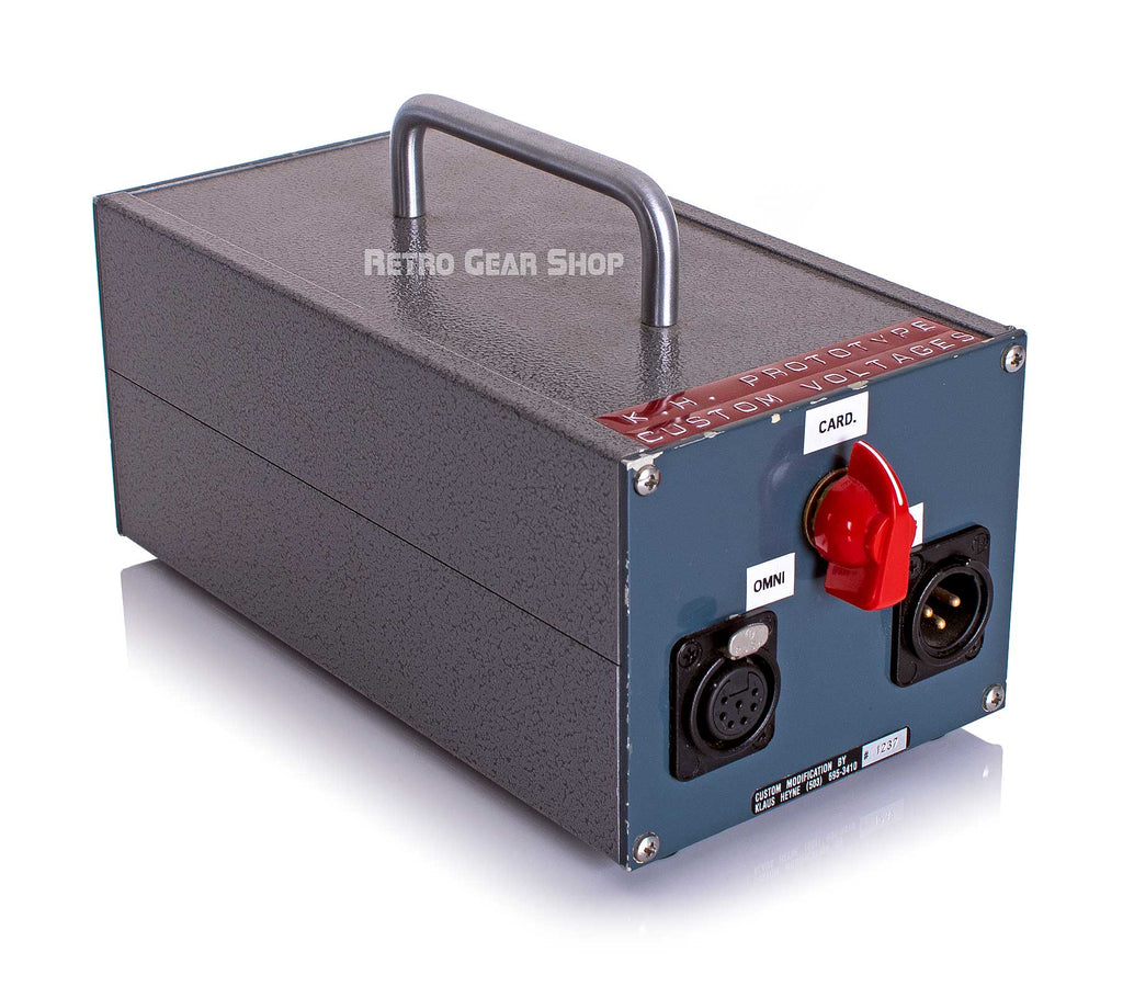 Klaus Heyne VM2 Microphone Custom Power Supply Top Left