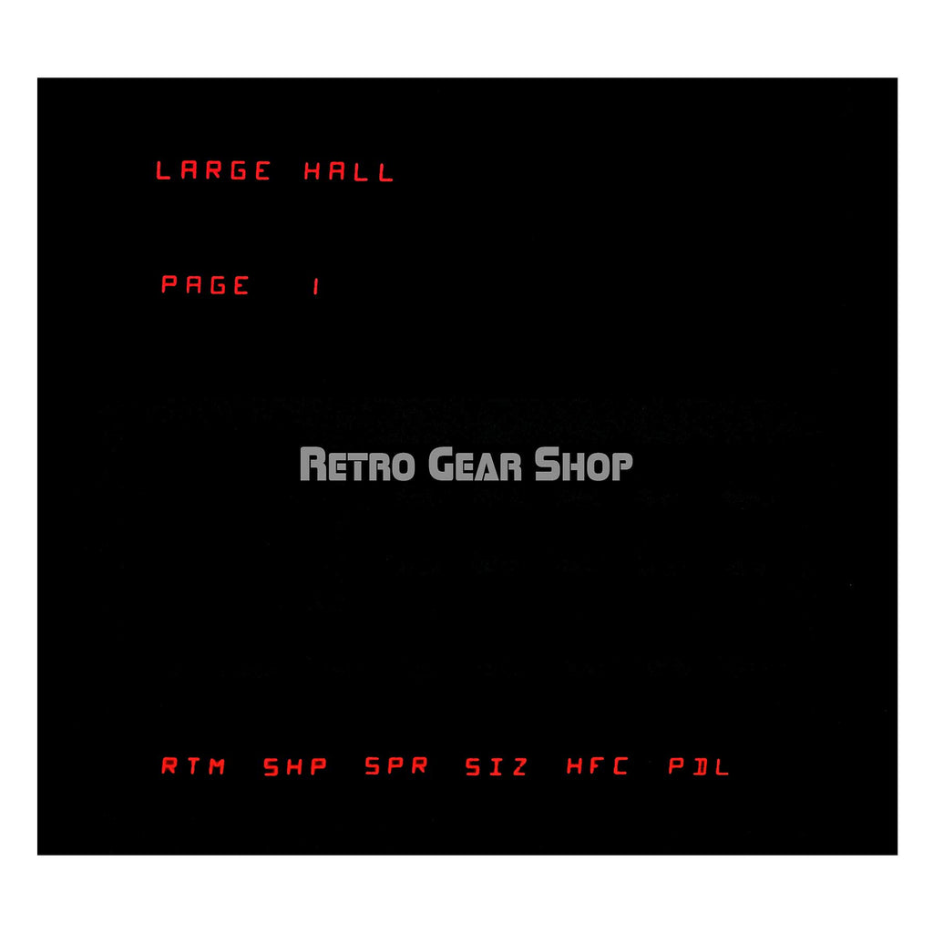 Lexicon 480L V4.10 LED Screen