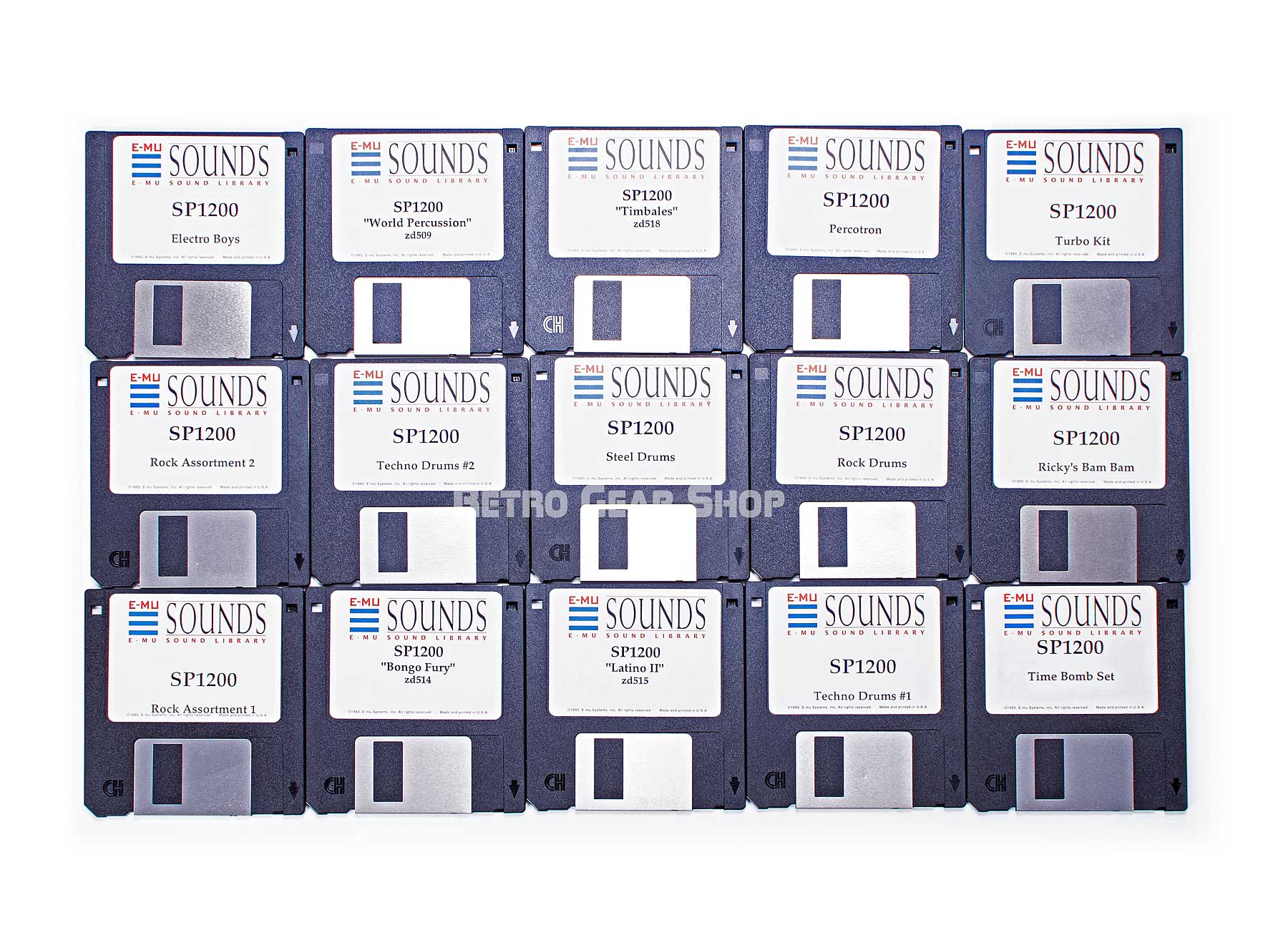E-Mu SP-1200 Final Edition #112 Original Sound Disks