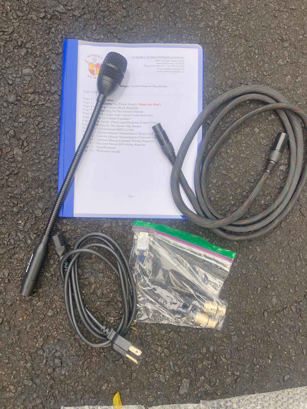 Aurora Audio Sidecar Console