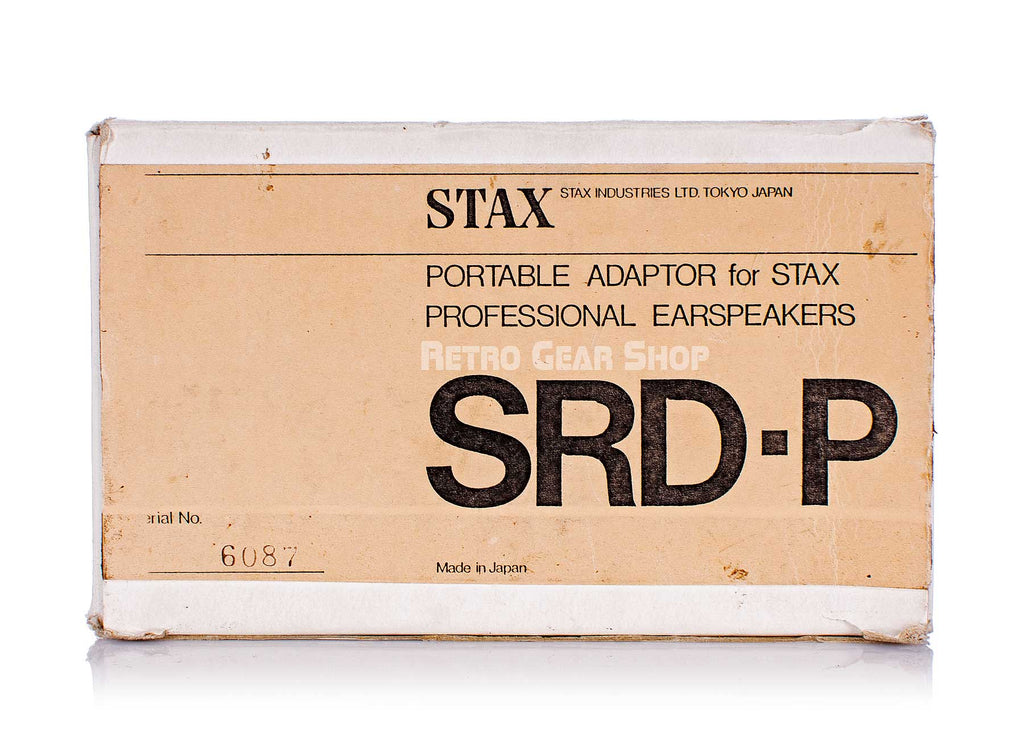Stax SRD-P Portable Adaptor for Stax Professional Earspeakers Original Box