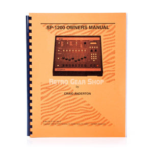 E-Mu SP-1200 Final Edition #112 Owern's Manual