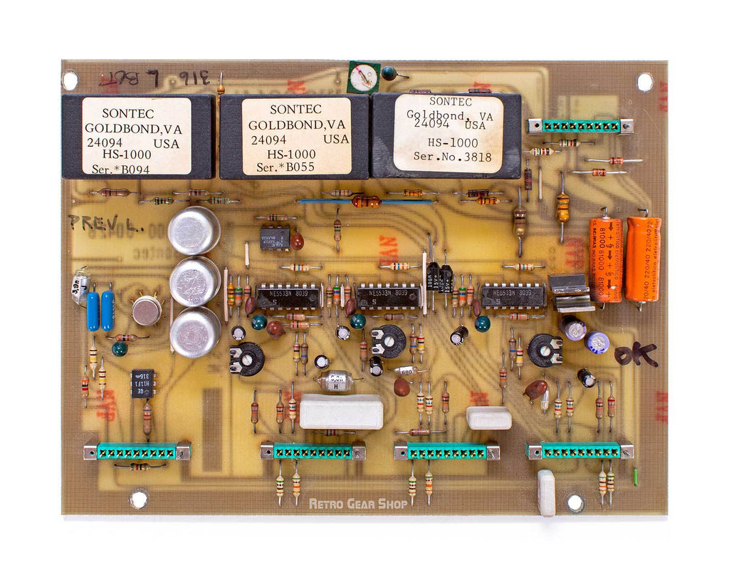 Sontec MES-430B Spare Card Top #3045