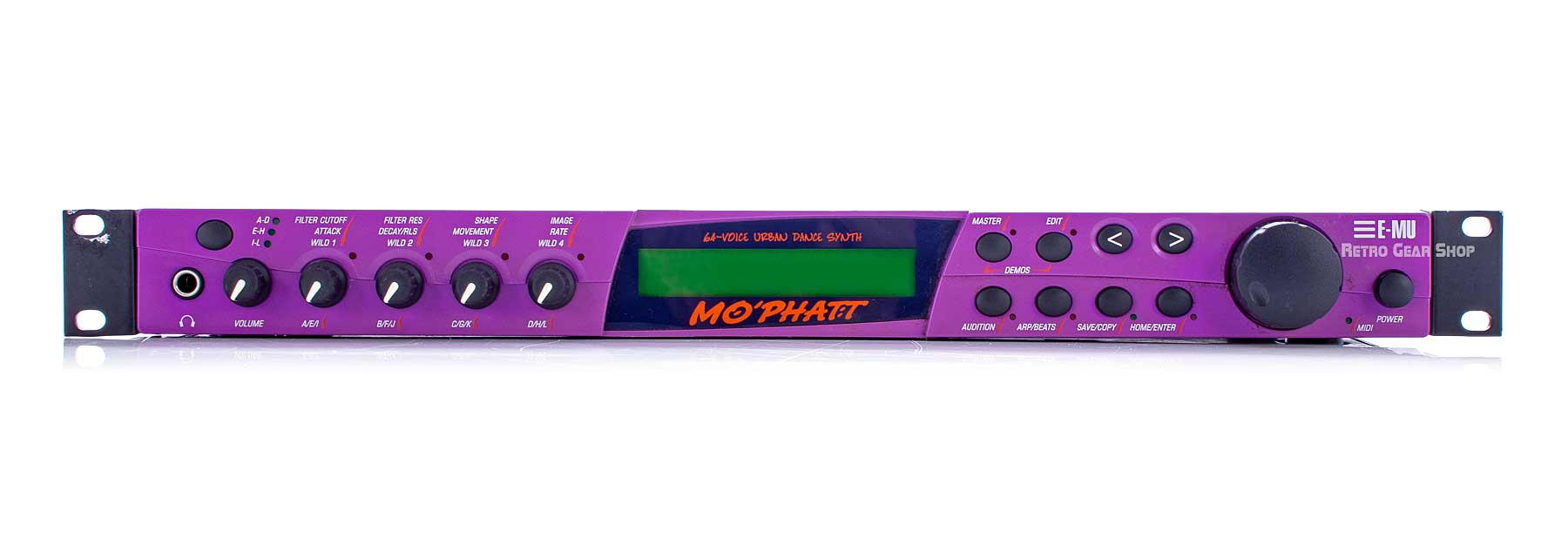 その他 E-MU MO'PHATT Emu Mo Phatt Vintage Synthesizer Module E-Mu Mo' Phatt Puff Daddy