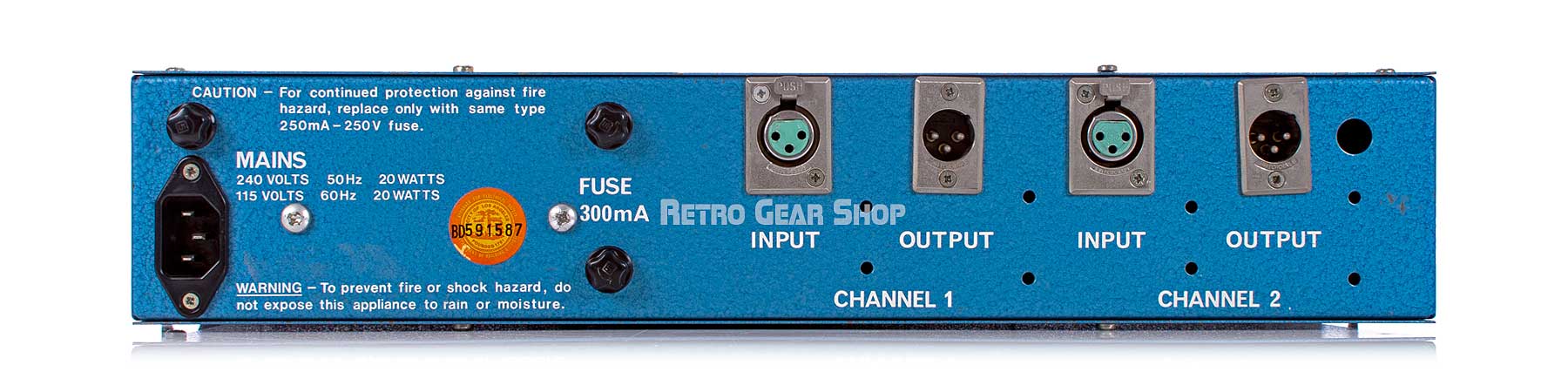 ADR F769X-R Vocal Stresser Audio Design Recording EQ + Compex