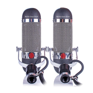 AEA R84 Ribbon Microphone Stereo Matched Pair Rear