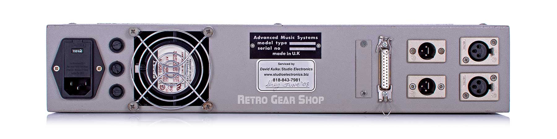 AMS Neve DMX 15-80s Computer Controlled Digital Delay Effect