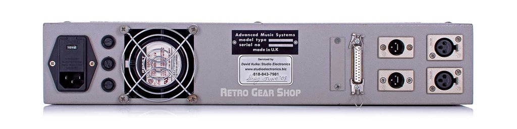 AMS Neve DMX 15-80s Rear