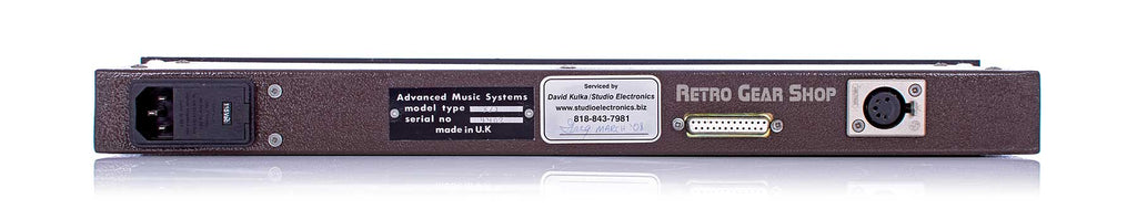 AMS Neve DMX Series Keyboard Interface / Chorus Controller Rear