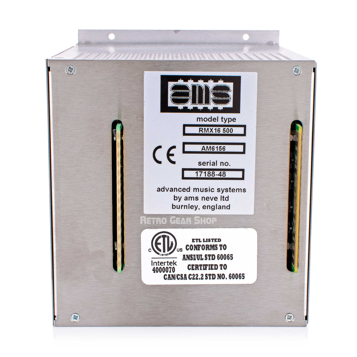 AMS Neve RMX16 500-Series Digital Reverb Module RMX-16 – Retro Gear Shop