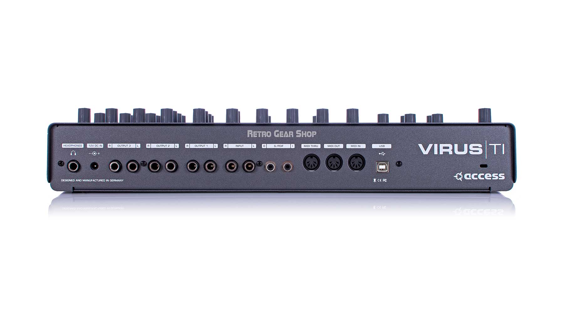 Ti2 Rear Access Virus TI2 Desktop Virtual Analog Synthesizer Synth – Retro Gear Shop
