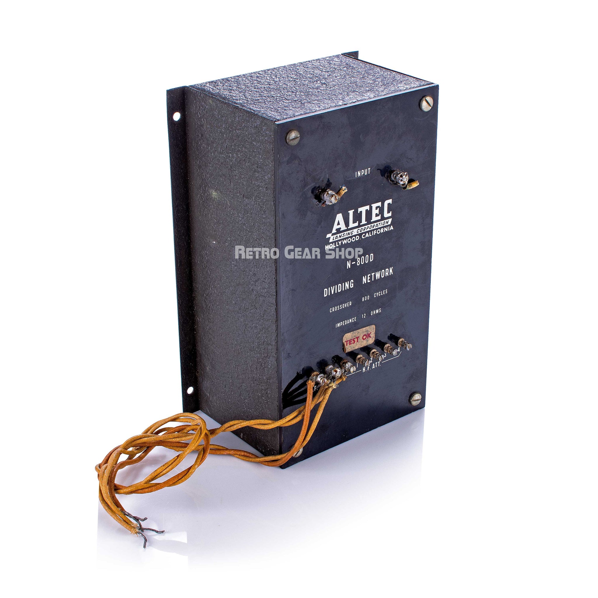 Altec N-800-D Dividing Crossover Network Vintage Rare N800D