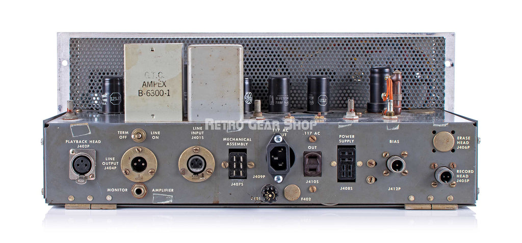 Ampex 350R #187 Rear