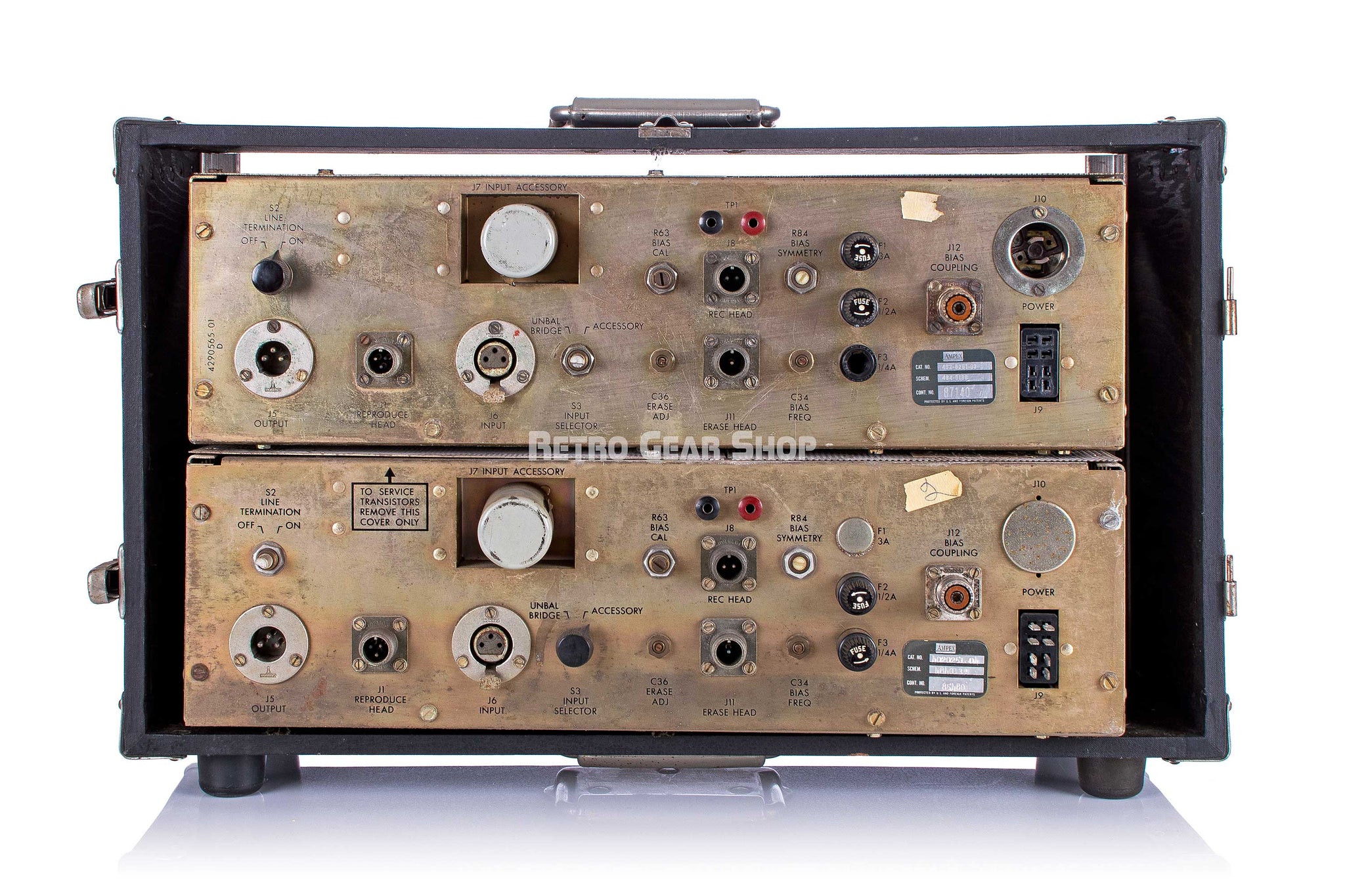 Ampex AG-350 Electronic Assembly Rear