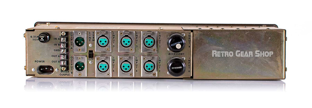 Ampex AM10 + Meter Bridge Rear