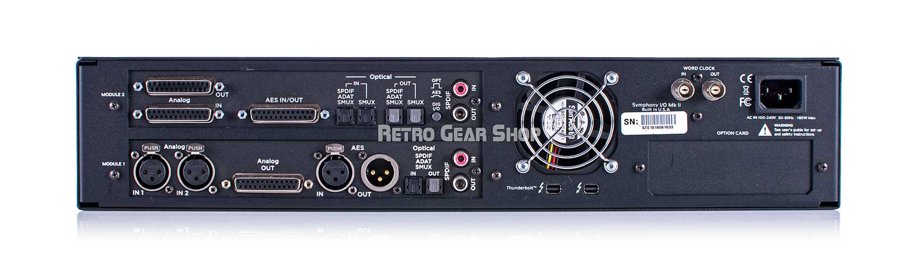 Apogee Symphony I/O MKII 8x8 2x6 AES Audio Interface + Remote AD