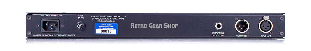 Aurora Audio GTP-1 Rear