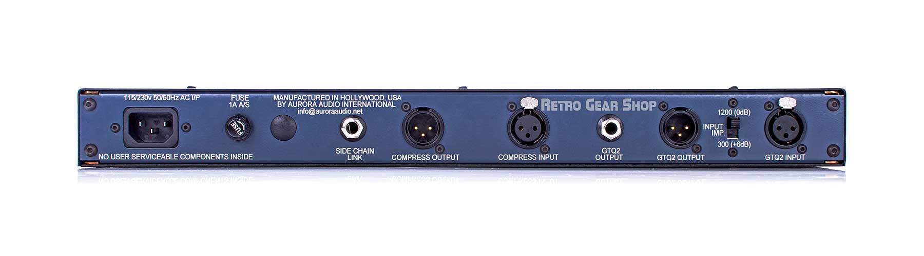 Aurora Audio GTQC Channel Strip Preamp EQ Compressor– Retro Gear Shop