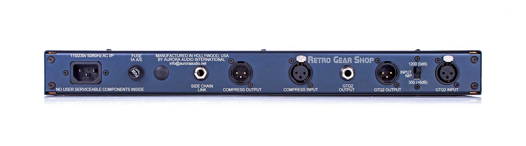Aurora Audio GTQC Channel Strip Preamp EQ Compressor– Retro Gear Shop