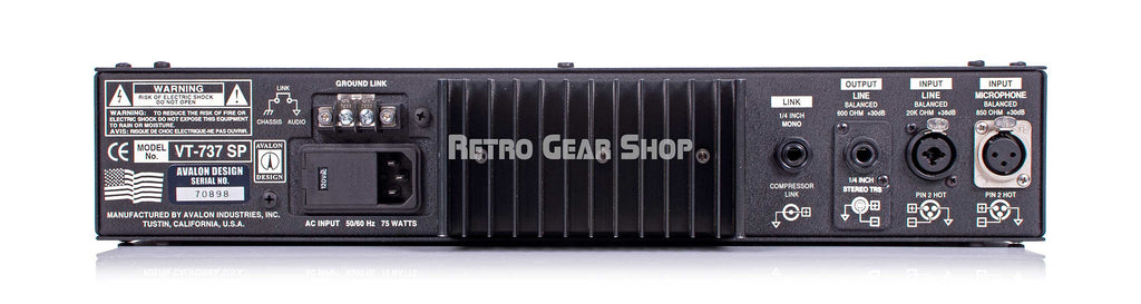 Avalon Design VT-737 SP Rear