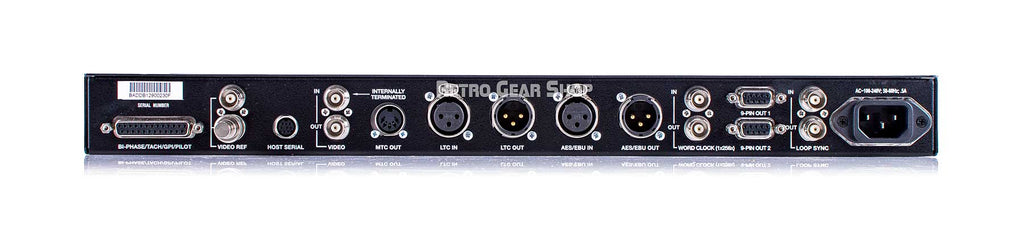 Avid HD Sync Master Clock Pro Tools Synchronizer Rear