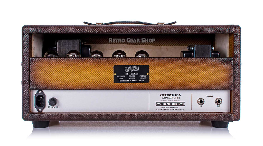 Benson Amps Chimera Bourbon Rear